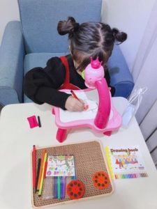 Table de Dessin a Projecteur Pour Enfant - Jeux educatif photo review